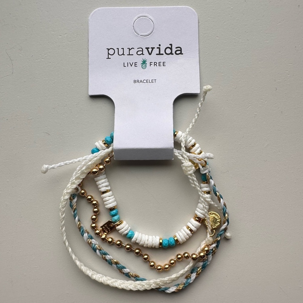 Pura Vida Bracelet Stack